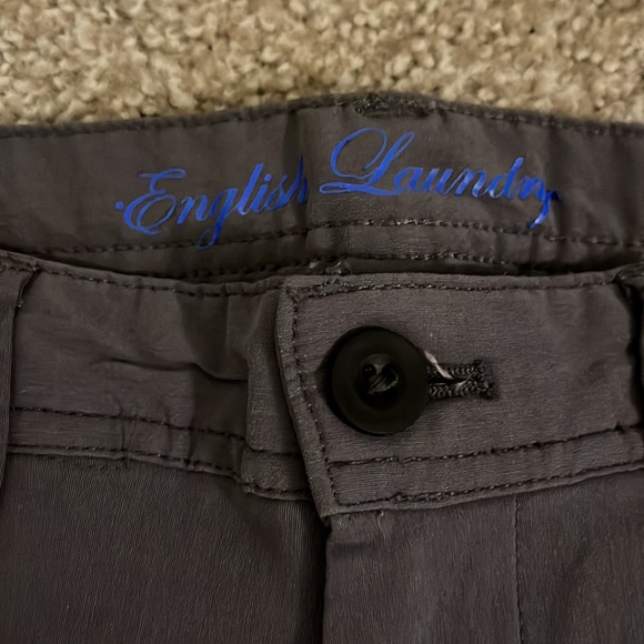 English Laundry Skinny Jeans Style Chinos in Grey (with Spandex Stretch) - Picture 3 of 7